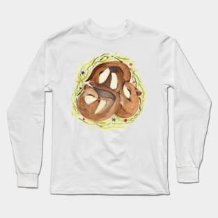 Sleeping Flying Squirrels Long Sleeve T-Shirt